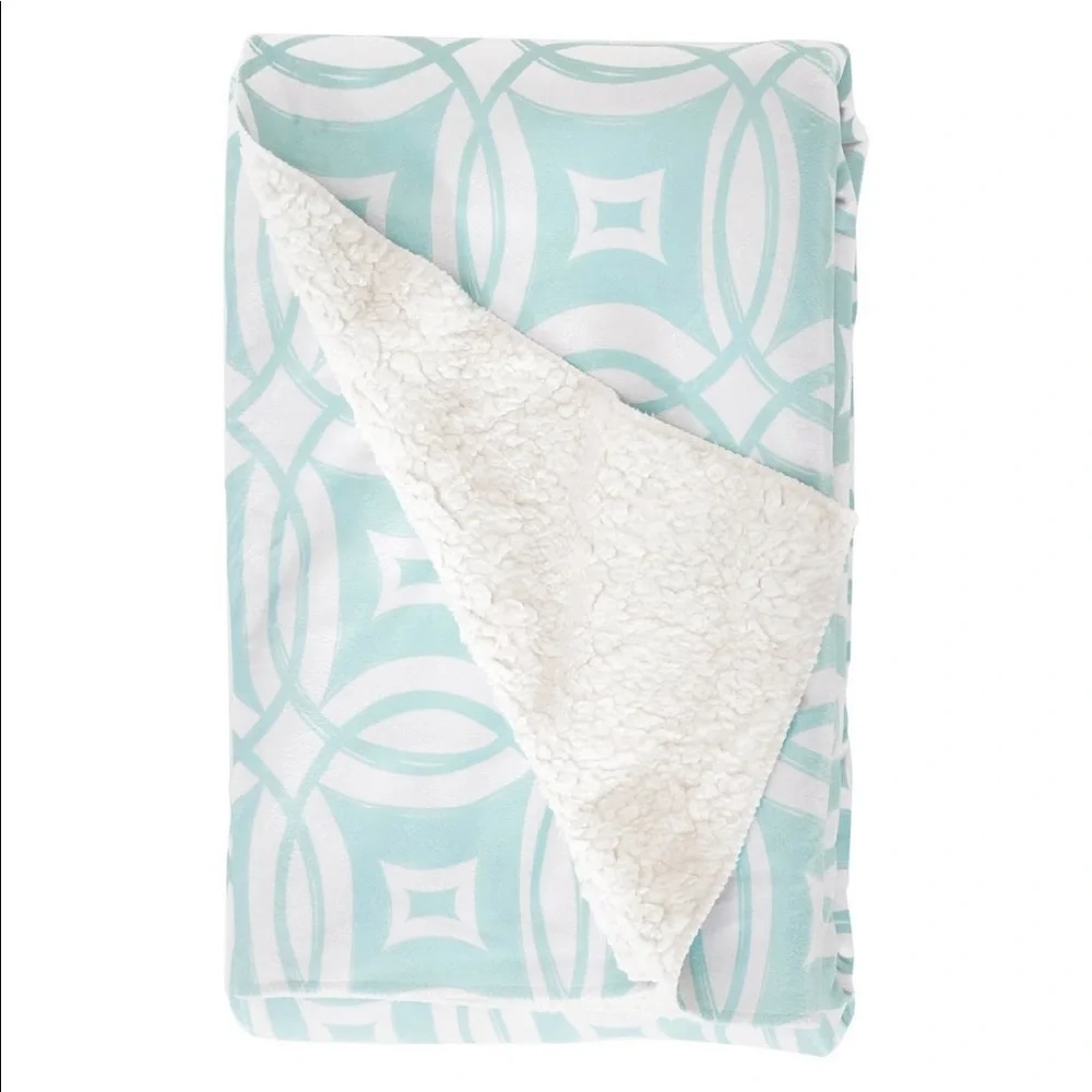 Khristian A Howell Sherpa Fleece Throw Blanket